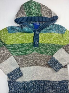 Genuine Kids OshKosh Hooded Sweater | Boys 3T | 100% Cotton